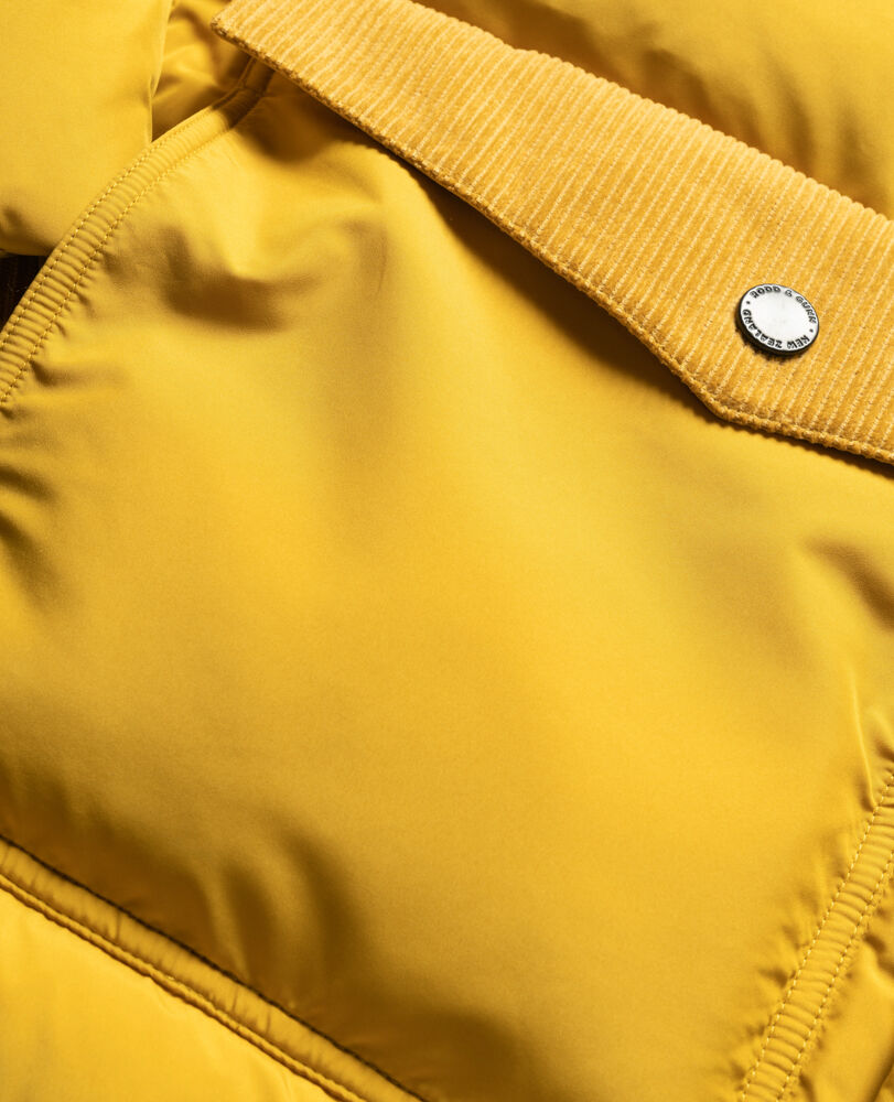 Ohau Down Jacket, MAIZE, Detail 2