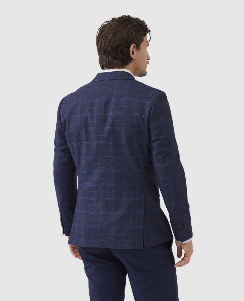 South Oamaru Sports Fit Jacket, MIDNIGHT, Back