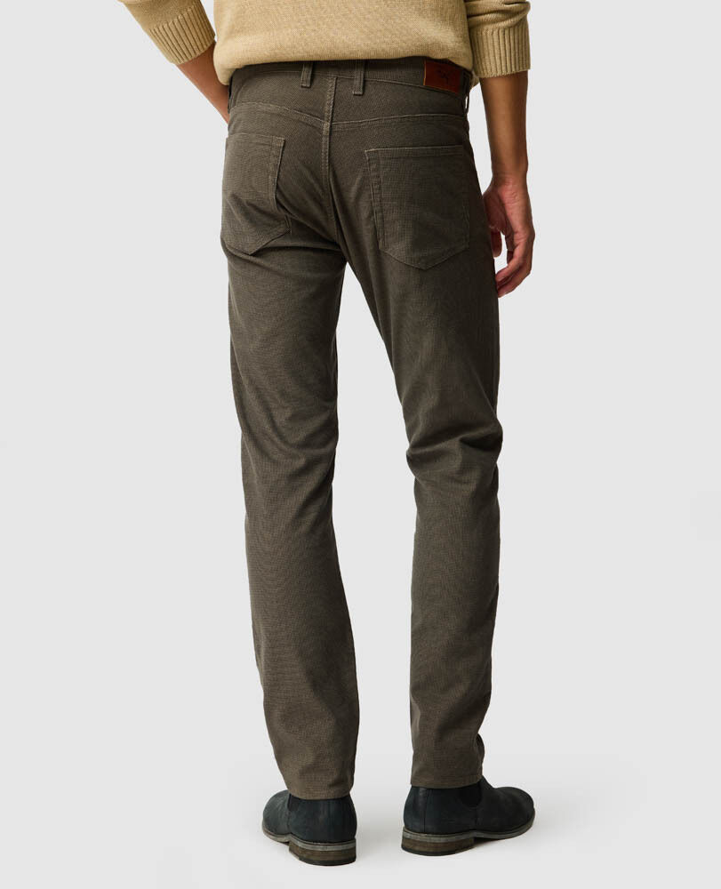 Glenvar Straight Fit Jean, LATTE, Back