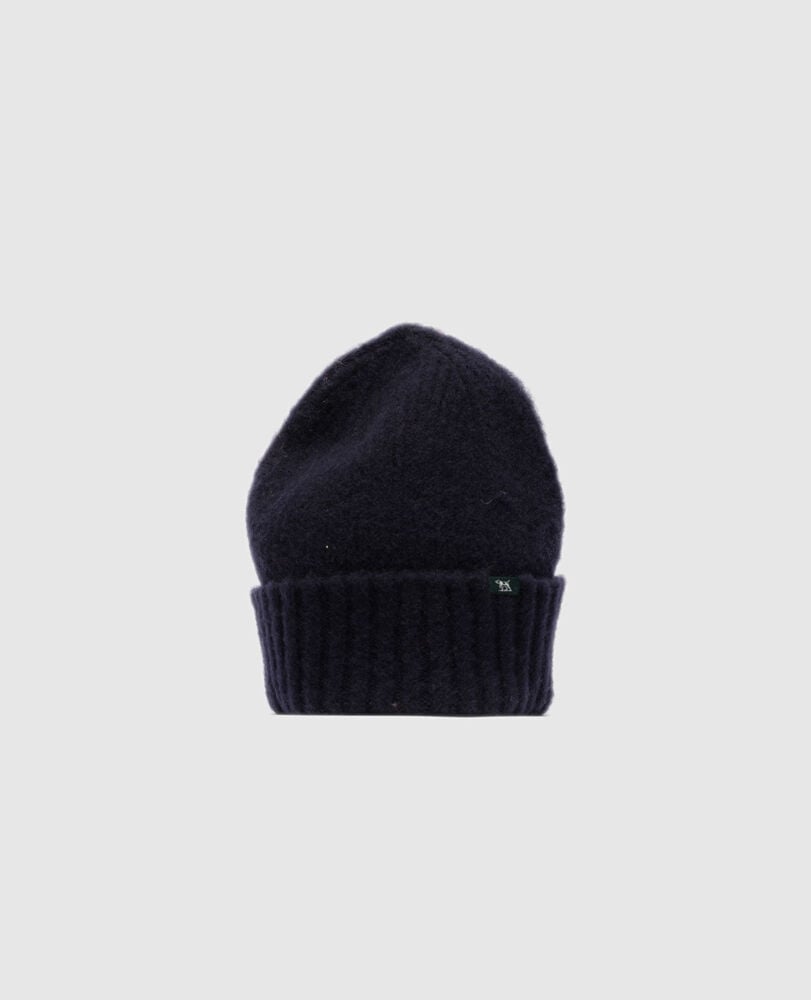 Riversdale Beanie, NAVY, Off Front