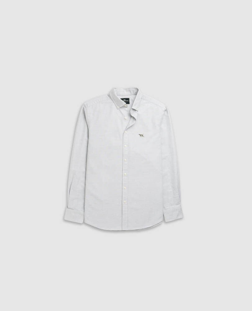 Oxford Crossing Shirt, FERN, Flat Lay