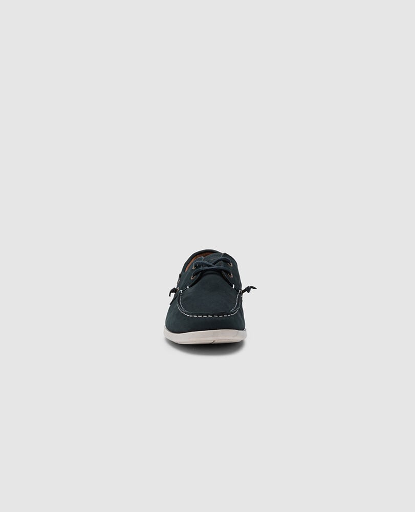 Gordons Bay Boat Shoe, INDIGO, Detail 2