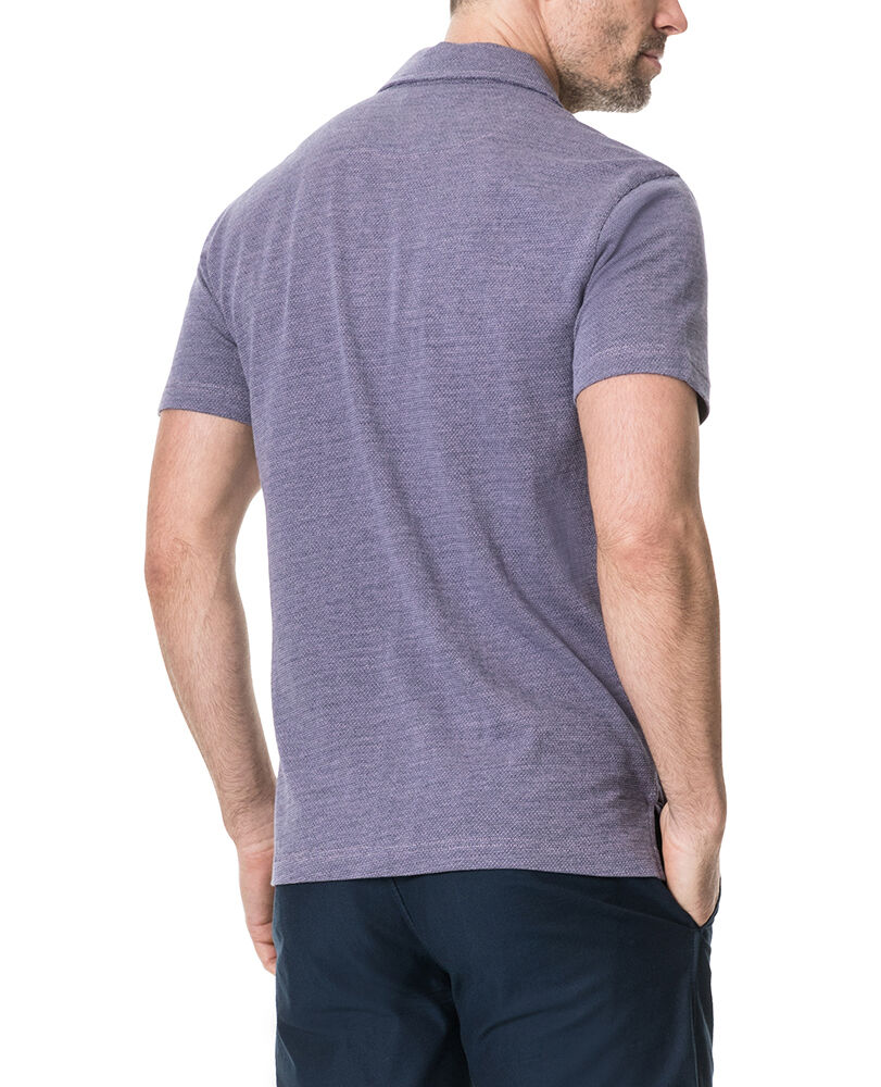 grey polo with jeans