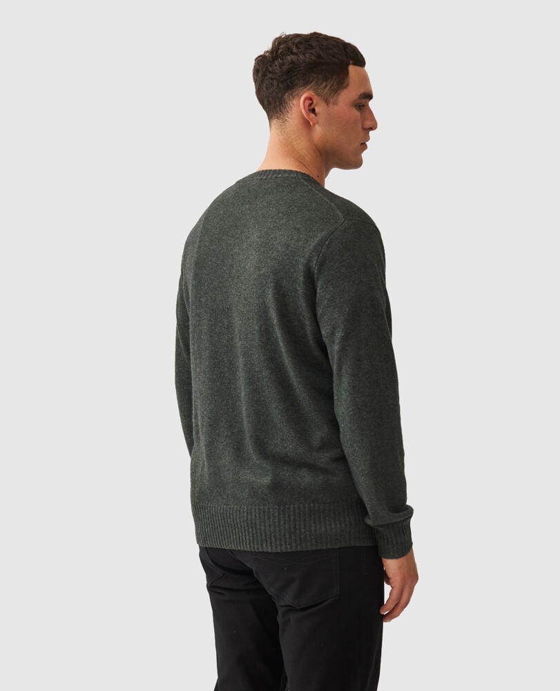 Christchurch Knit, OAKMOSS, Back