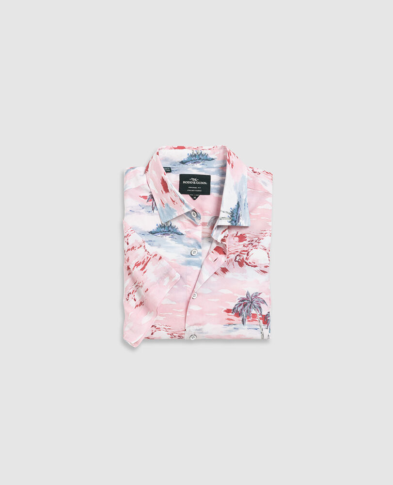 Brash Shirt, PACIFIC CORAL, Flat Lay