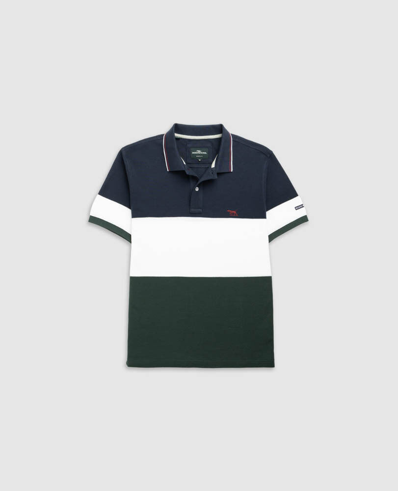 Homebay Sports Fit Polo, FOREST, Flat Lay