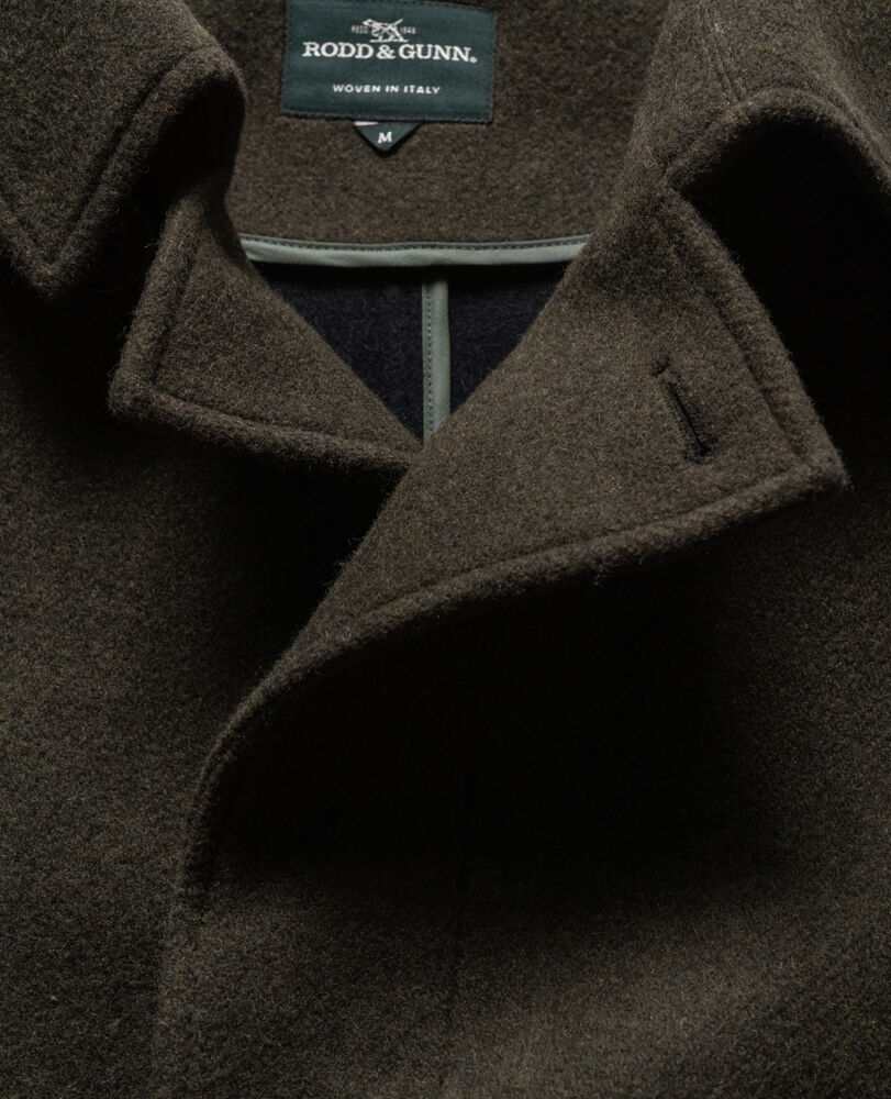 Murchison Coat, OLIVE, Detail 2