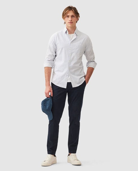 Samson Bay Sports Fit Shirt, SNOW