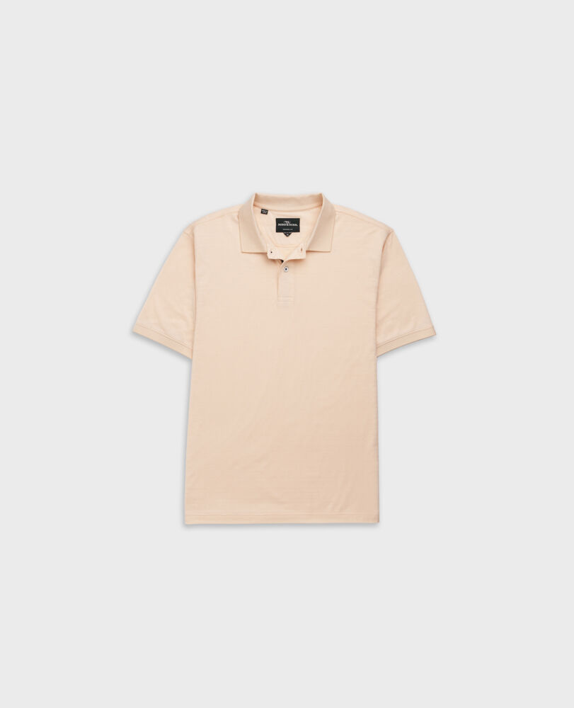 Evans Bay Polo, CORAL, Flat Lay