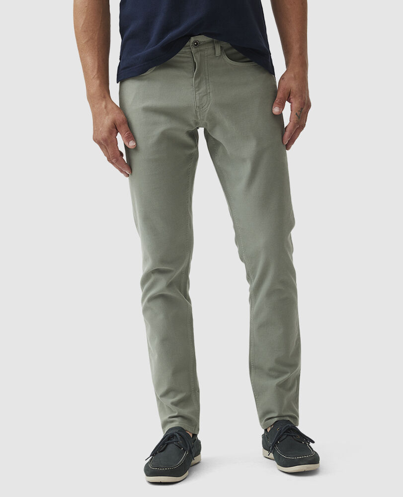 Jeans Motion 2 mit geradem Bein, SALBEI, Front