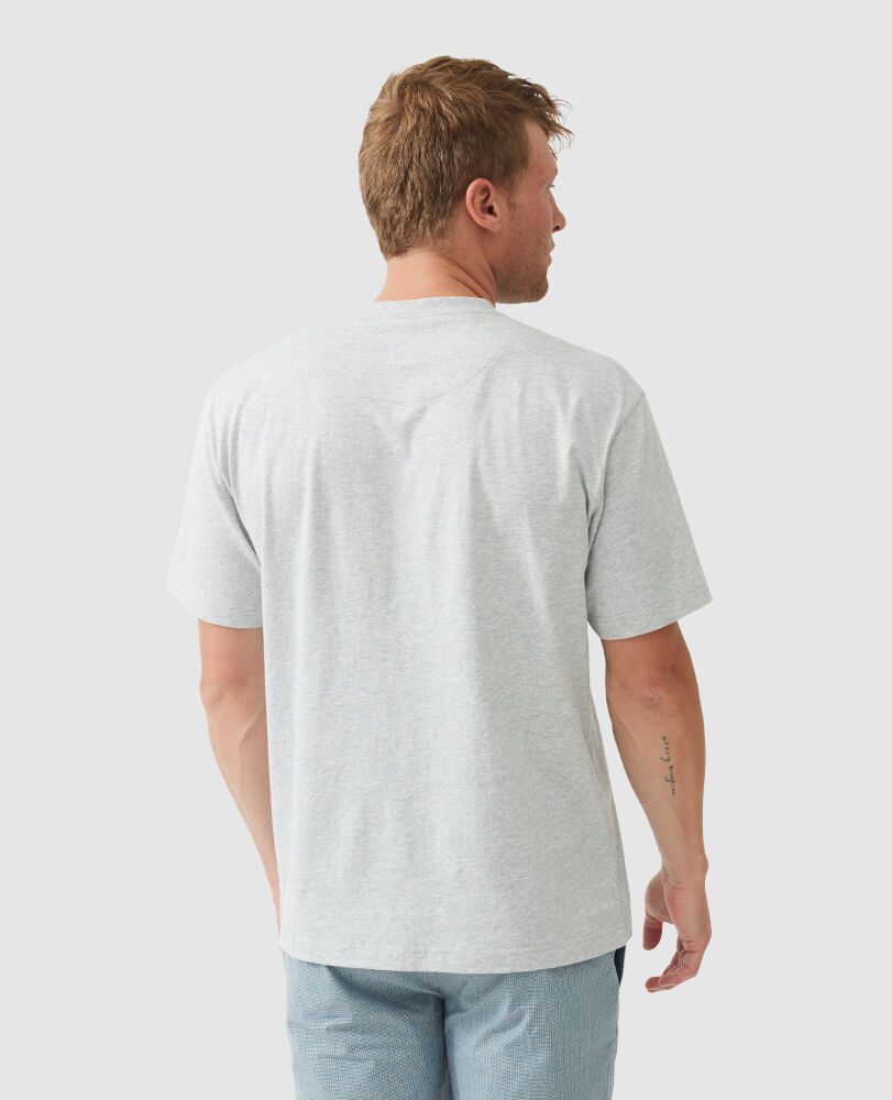 Gunn Original Fit Tee, PEBBLE, Back