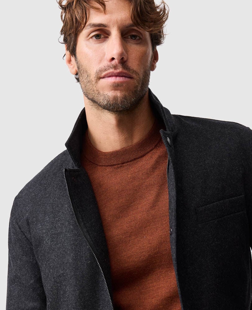 Longbush Jacket, GRAPHITE, Detail 3