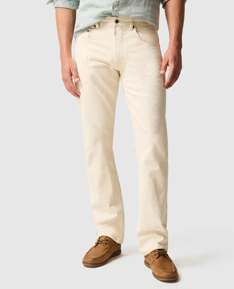 Ventry Relaxed Fit Jean, ECRU