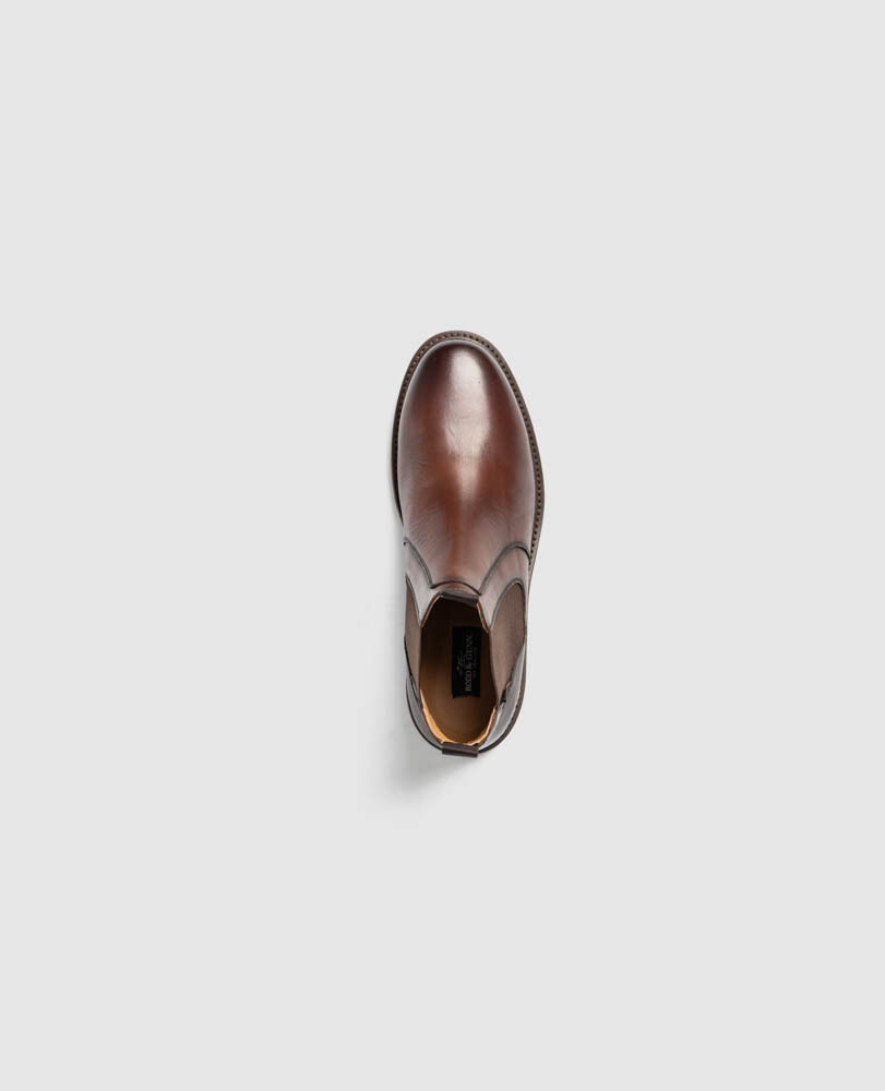 Brooklyn Chelsea Boot, REDWOOD CHOCOLATE