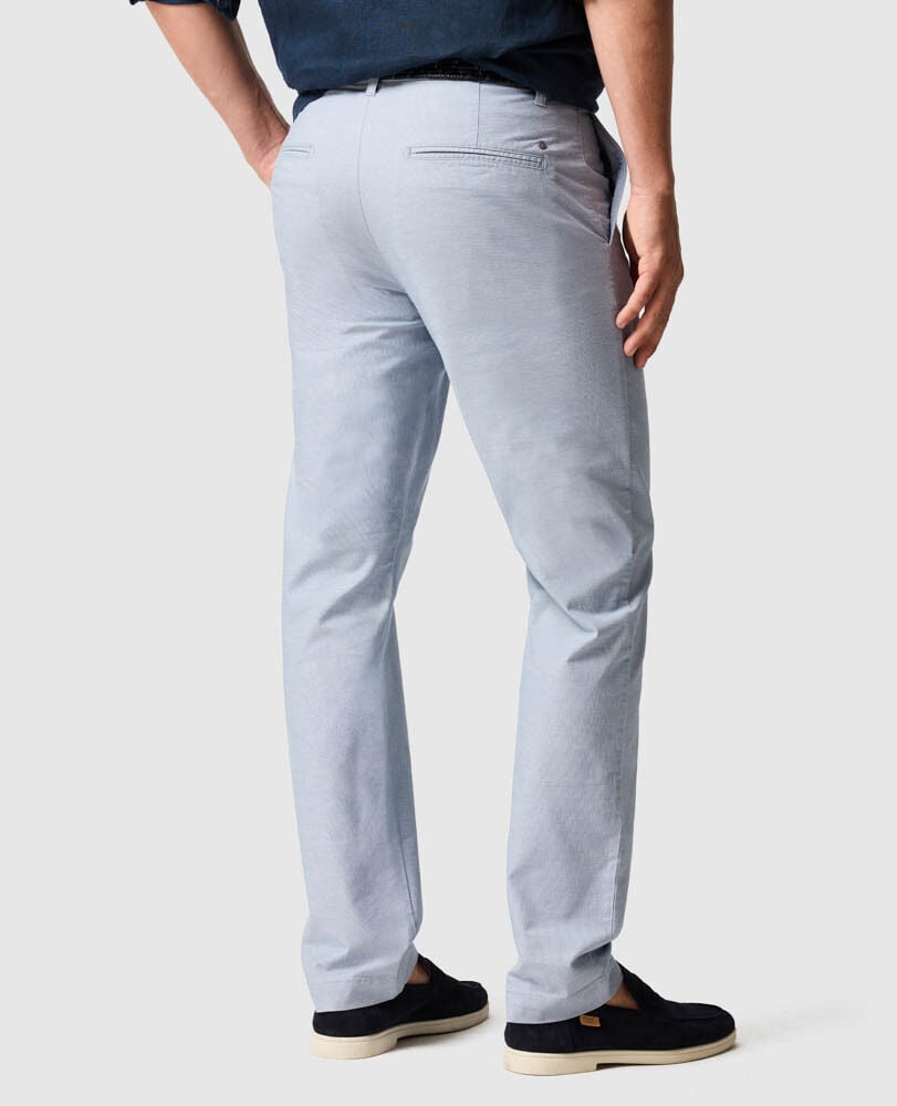 Gunn Chino Straight Pant, DUSK, Back