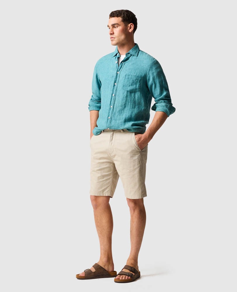 Coromandel Sports Fit Shirt, SAVANNAH, Off Front