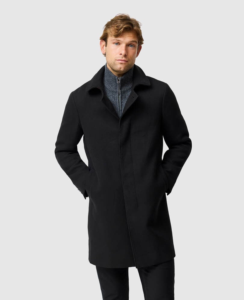 Taranaki Coat, ONYX, Front