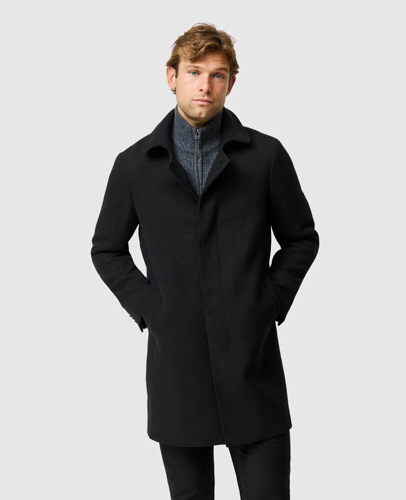 Taranaki Coat, ONYX, Front