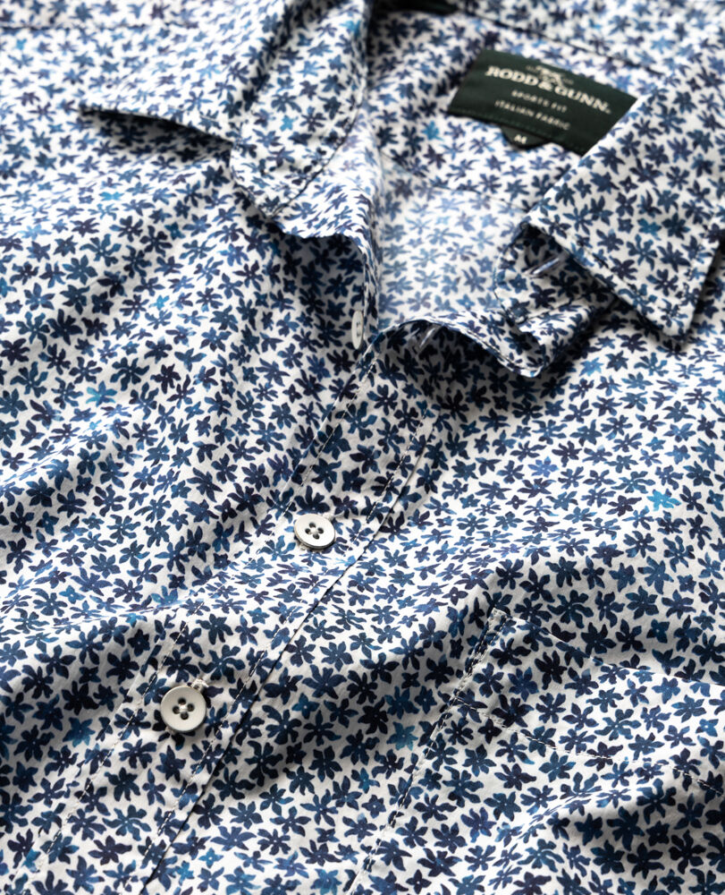 Portage Sports Fit Shirt, BLUEBELL, Detail 2