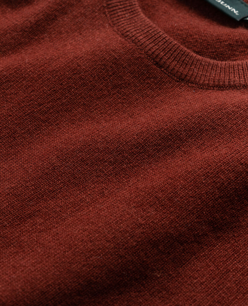 Queenstown Sweater, RUST, Detail 2