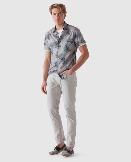 Buckleton Sports Fit Shirt, DUSTY TEAL