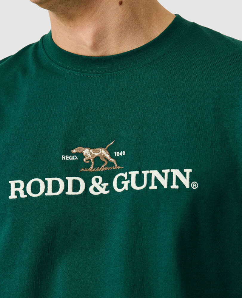 The Peaks Logo Tee, FOREST, Detail 3