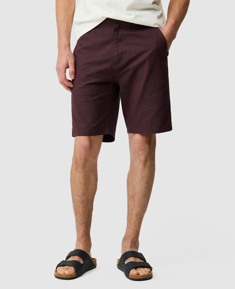 The Gunn 9" Short, OXBLOOD, Front