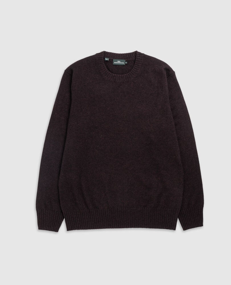 Christchurch Knit, BLACK FIG, Flat Lay