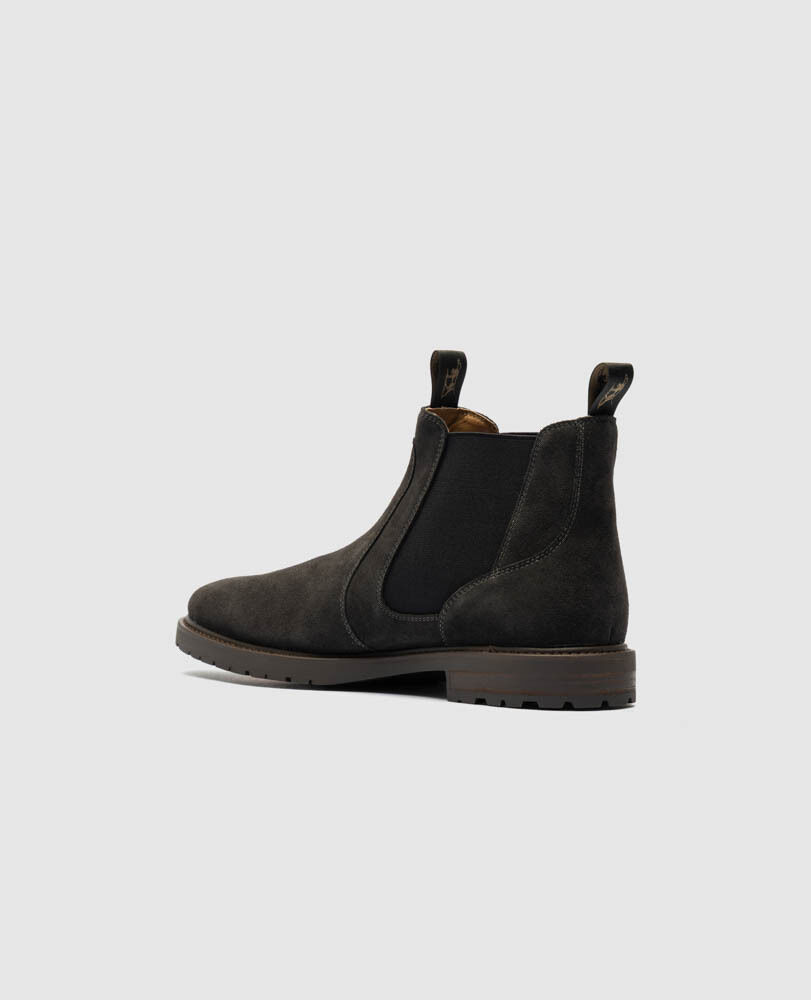 Brooklyn Chelsea Boot, STEEL BLUE, Flat Lay