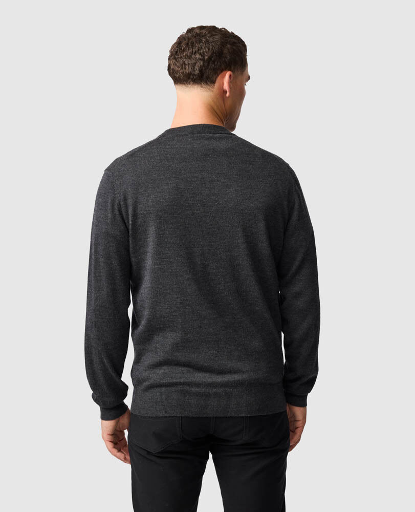 York Bay Knit, ASCHGRAU, Back
