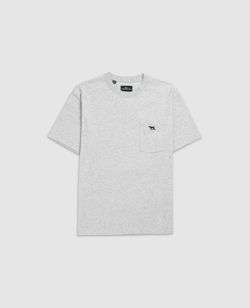 Gunn Original Fit Tee, PEBBLE, Flat Lay