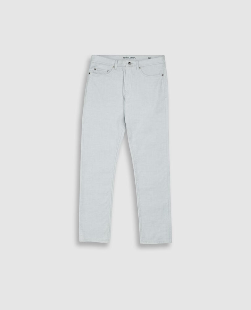 Gunn Straight Fit Jean, DOVE, Flat Lay