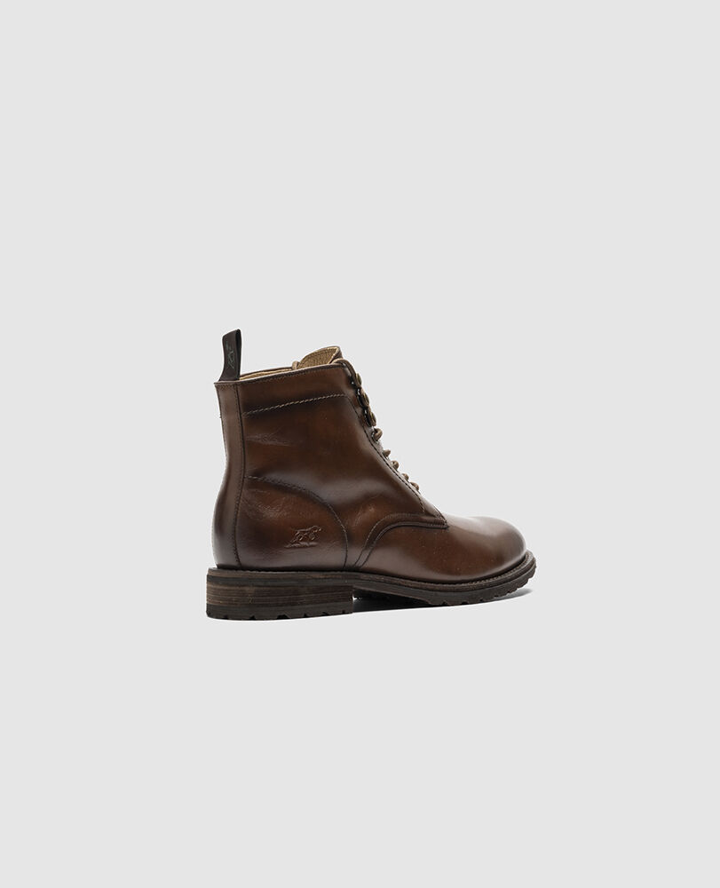 Franz Military Boot, AMARETTO, Back