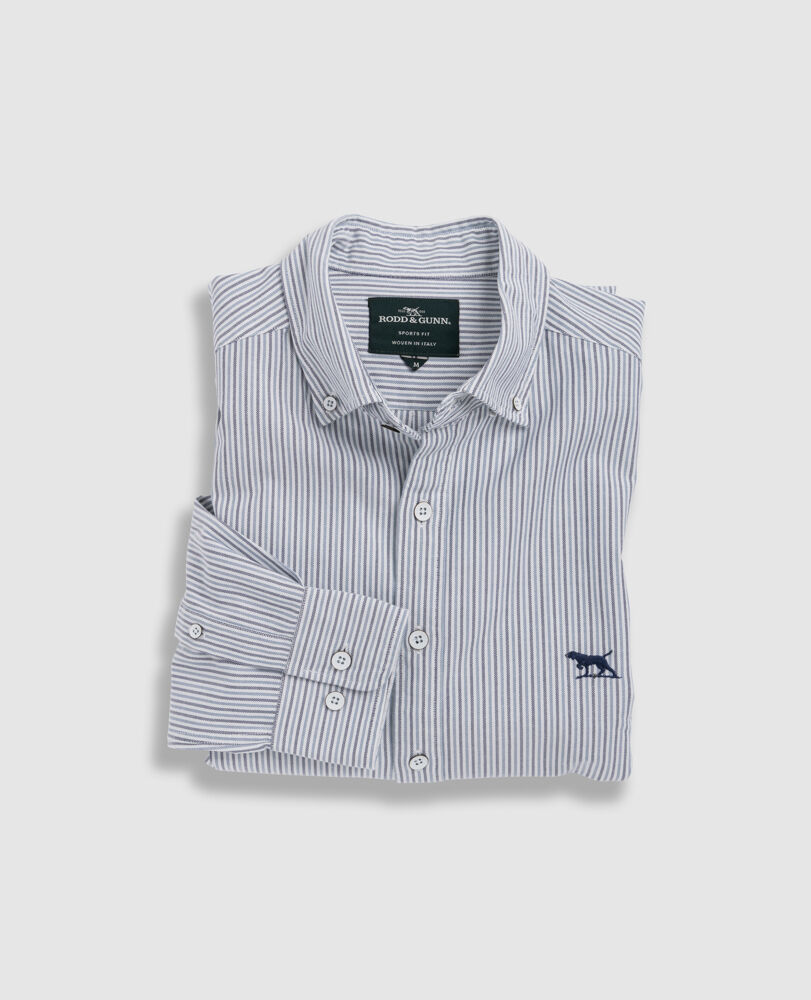 Chemise en coton Oxford Rayee 2 Sports Fit Gunn, EMBRUNS, Flat Lay