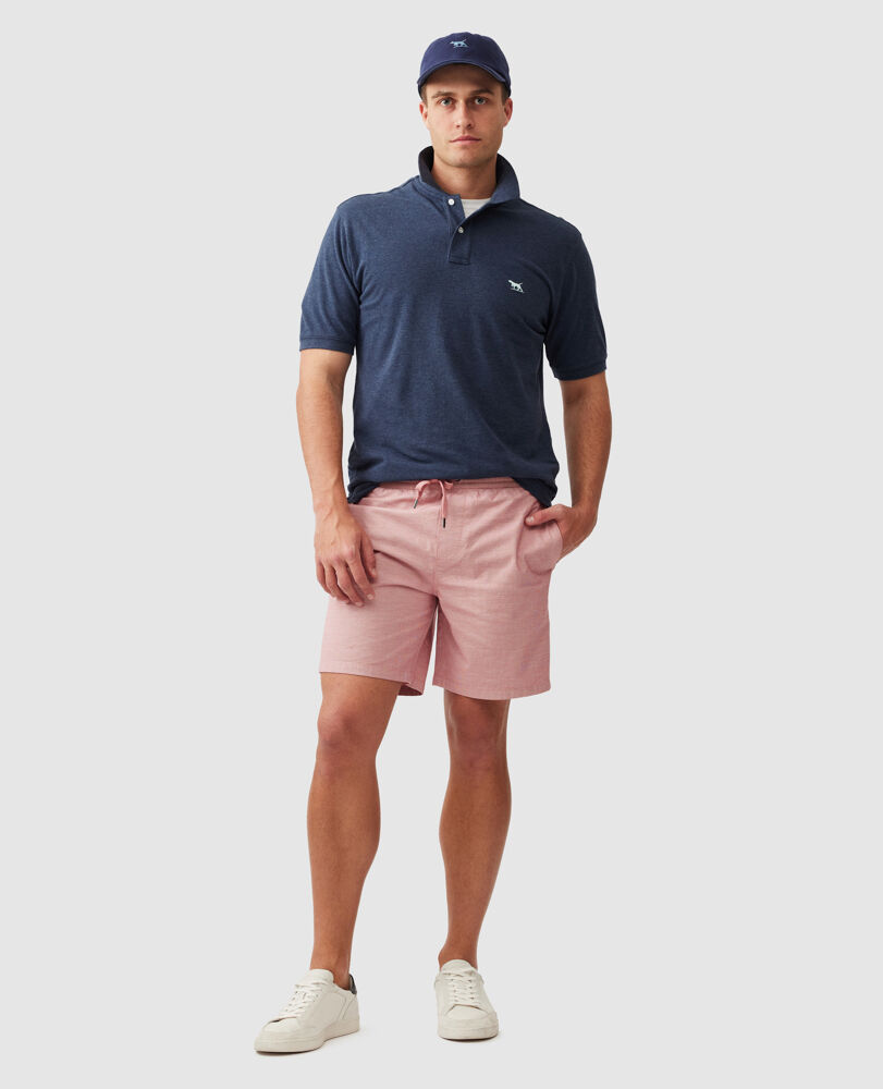 The Gunn Original Fit Polo, ADRIATIQUE, Off Front