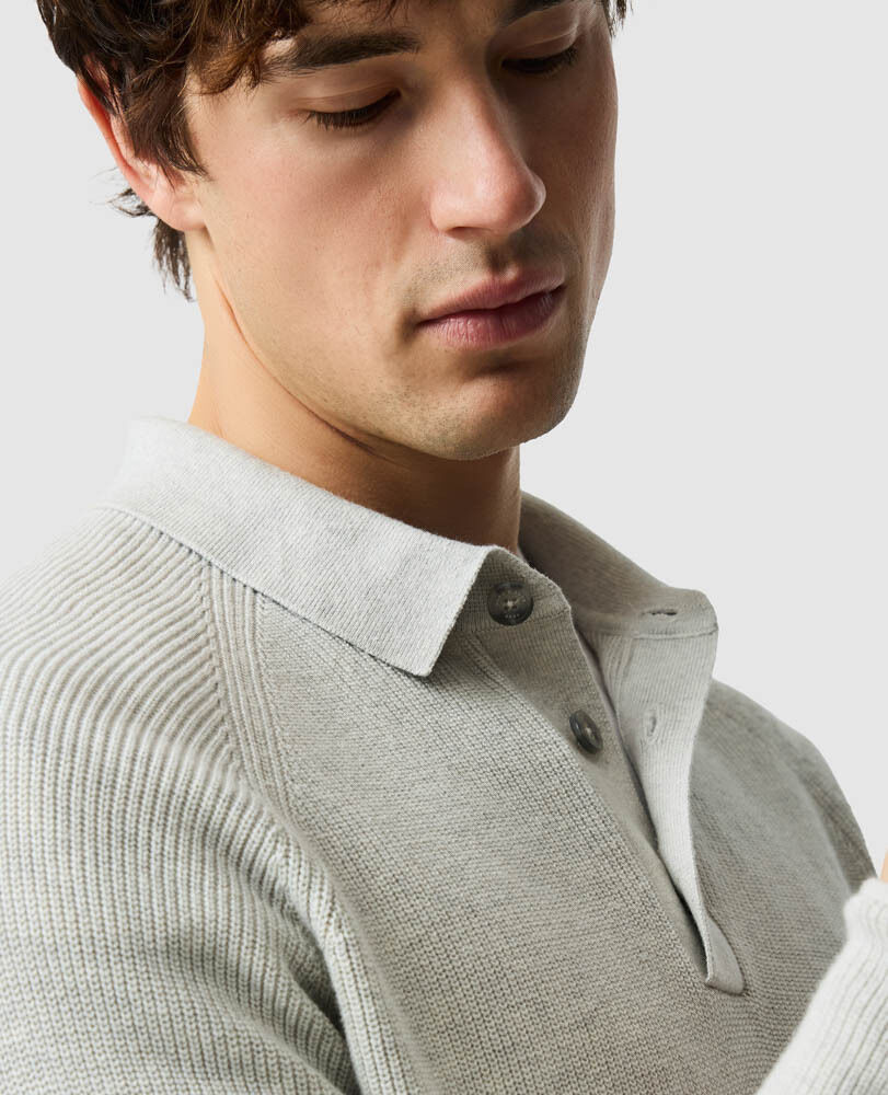 Eastern Bush Knit, GREY MARLE, Detail 3