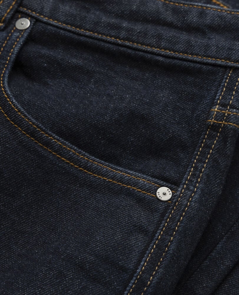 Bexley Relaxed Fit Italian Denim, RAW DENIM, Detail 2
