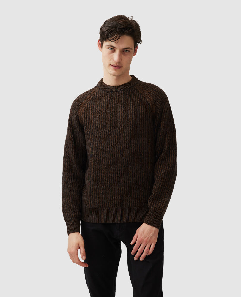Maille Mackinder, SABLE NOIR, Front