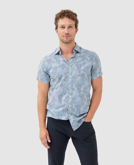 Bills Way Sports Fit Shirt, SILVER LAKE
