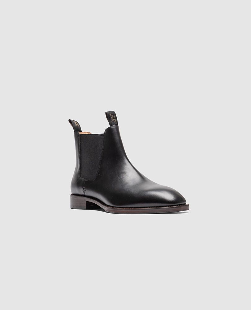 Farmlands Chelsea Boot, NERO, Off Front