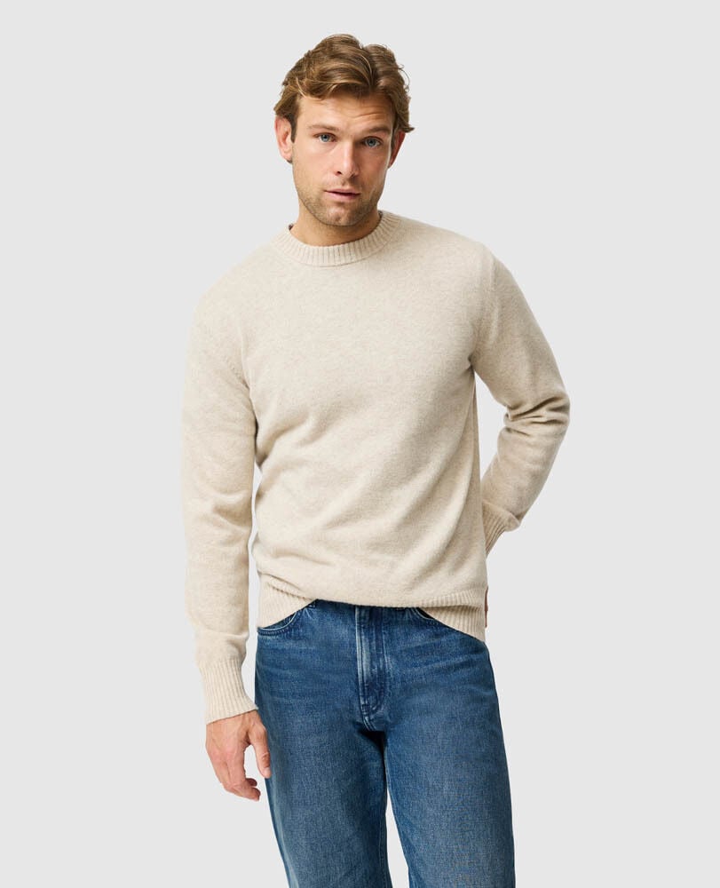 Stewart Island Knit, BARLEY, Front