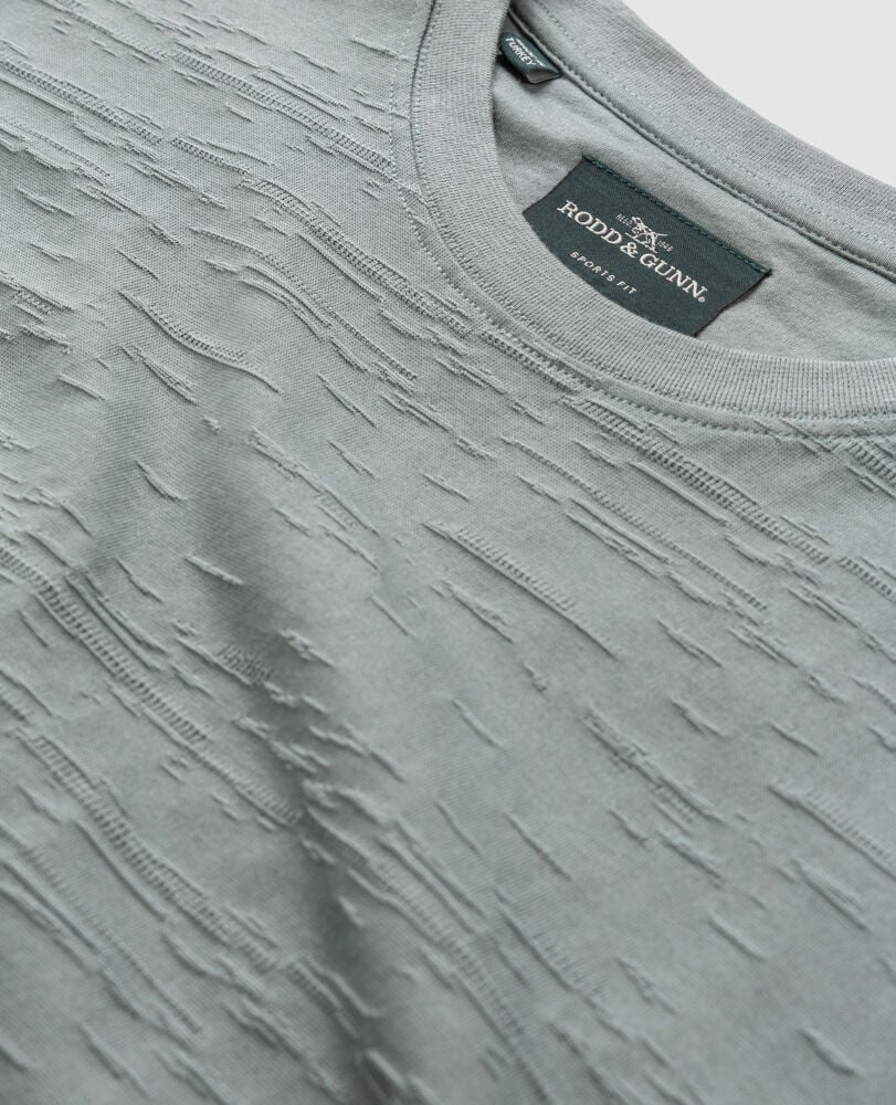 Leith Valley Sports Fit T-Shirt , SAGE GREEN, Detail 2