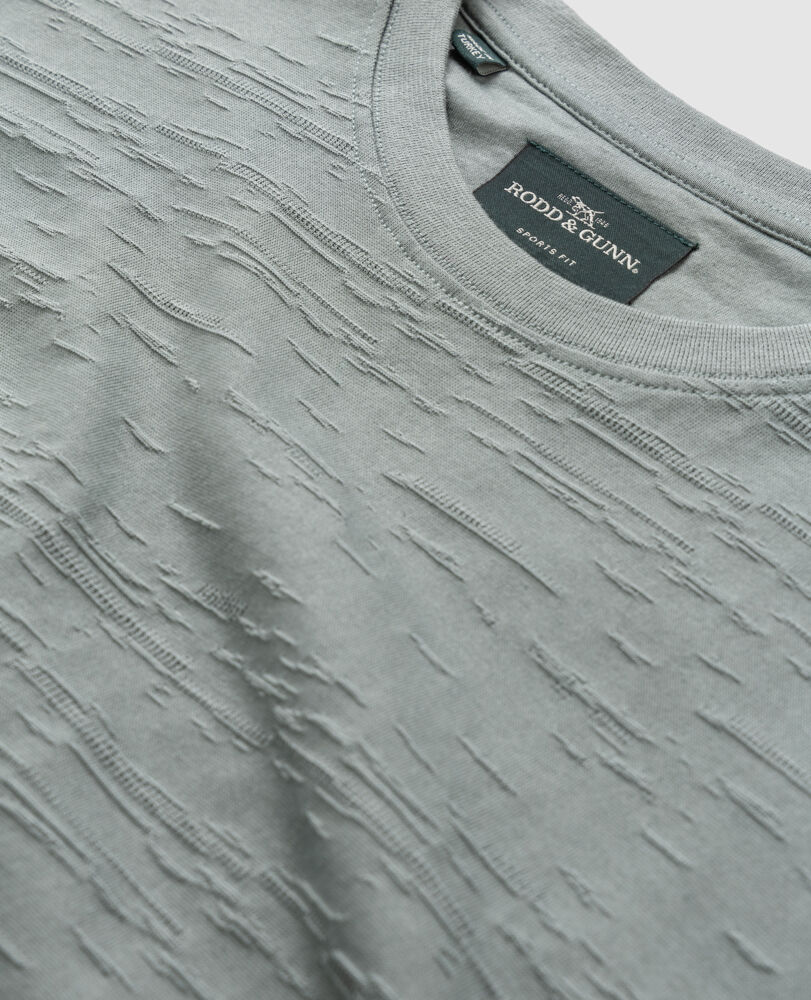 Leith Valley Sports Fit T-Shirt , SAGE GREEN, Detail 2