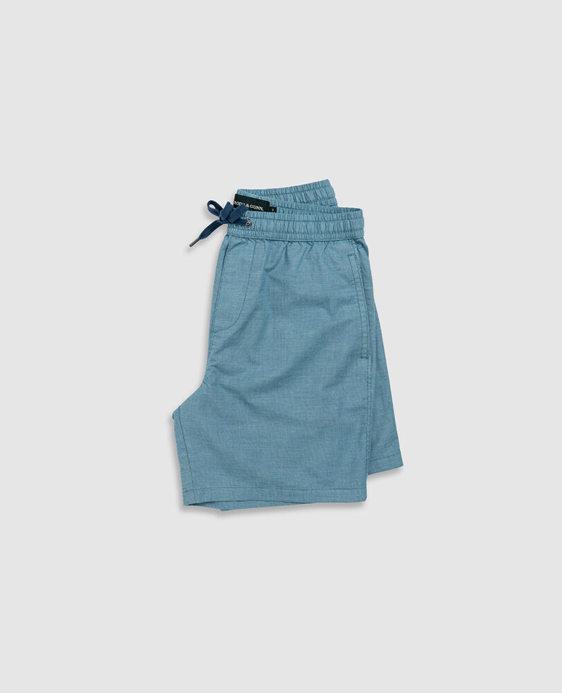 Gunn 7" Resort Short, TEAL, Detail 2