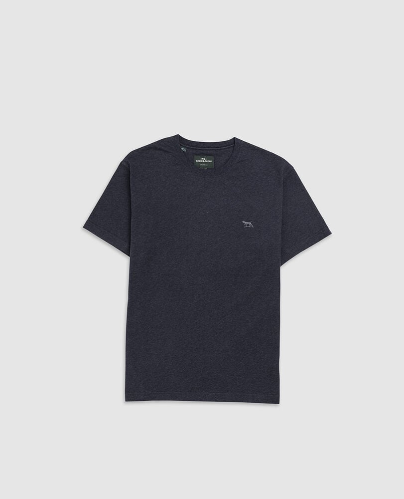 T-shirt droit The Gunn, MARINE, Flat Lay