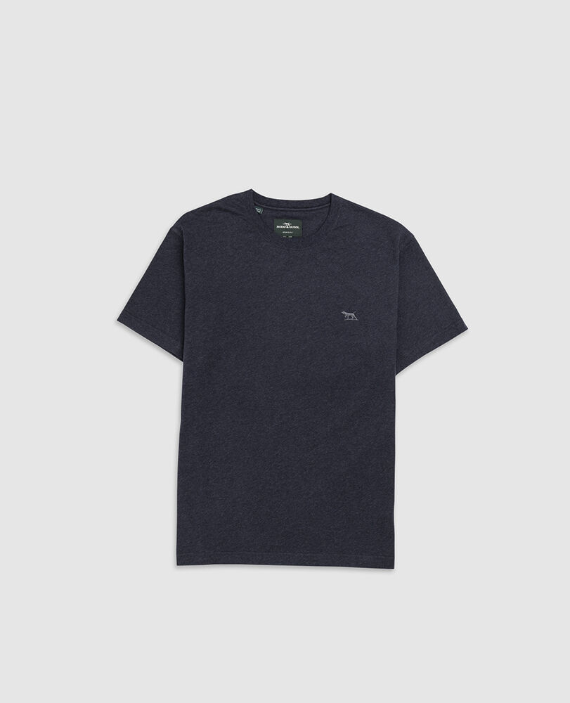 T-shirt droit The Gunn, MARINE, Flat Lay