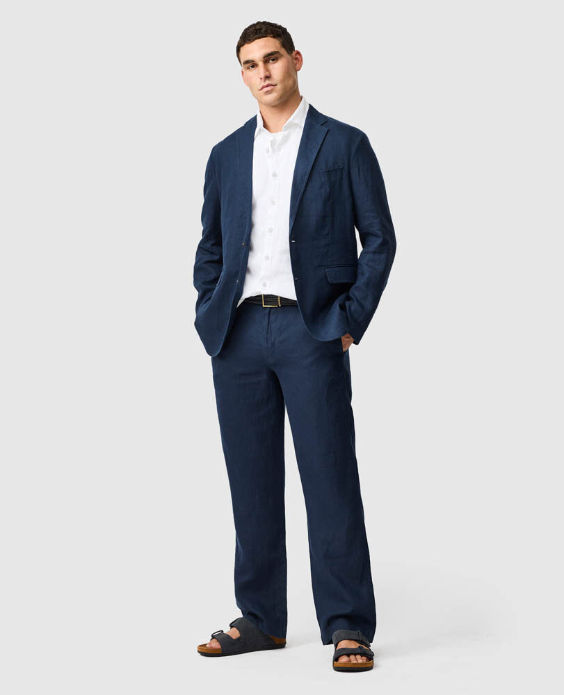 Campbell Island Jacket, NAVY, Off Front