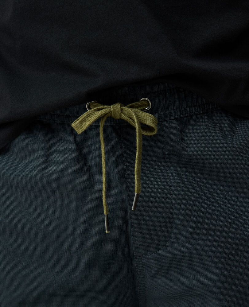 Short taille elastique Gunn, 18 cm, CHARBON, Detail 3
