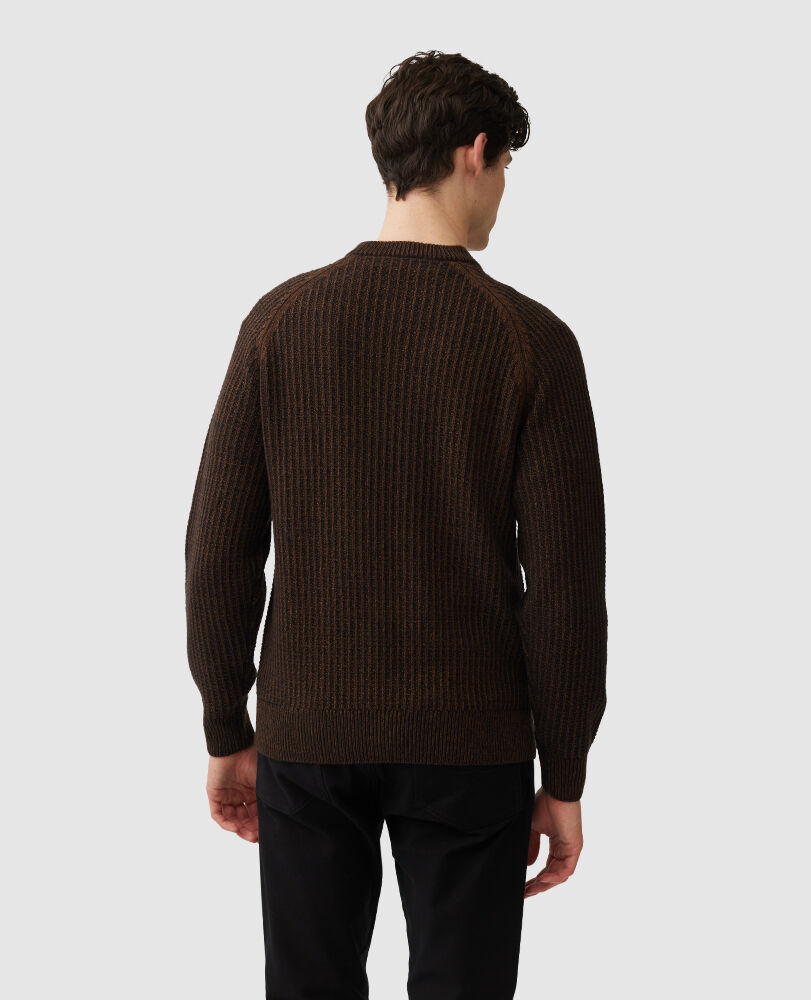 Maille Mackinder, SABLE NOIR, Back