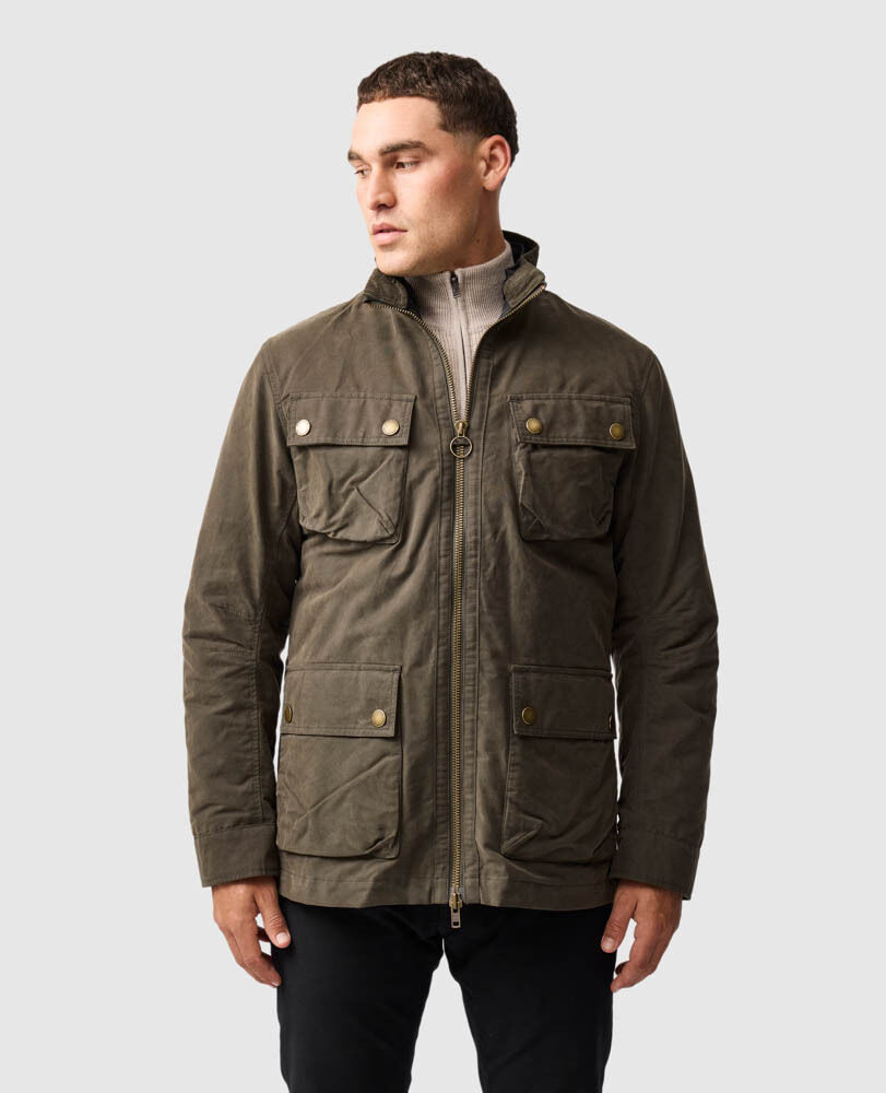 Veste Aberdeen, DEEP OLIVE, Front